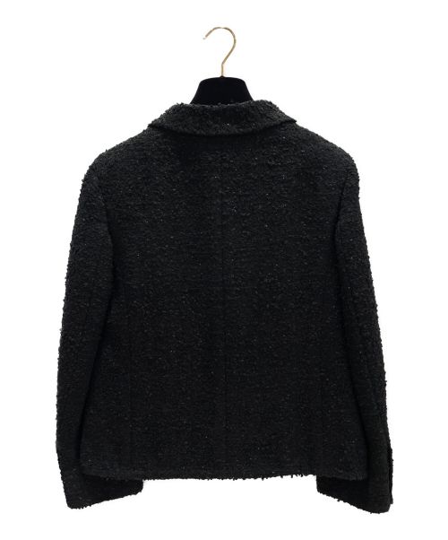 CHANEL（シャネル）CHANEL (シャネル) セットアップツイードジャケット ブラック サイズ:34&36の古着・服飾アイテム