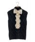 CHANEL (シャネル) バックリボンノースリーブニット ブラック サイズ:36：59800円