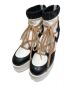 CHANEL（シャネル）の古着「ウェッジソールスニーカー」｜ホワイト×ブラック