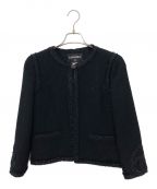 CHANELシャネル）の古着「ツイードセットアップ」｜ブラック