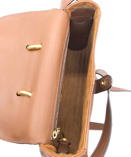 DELVAUX（デルヴォー）DELVAUX (デルヴォー) 2WAYショルダーバッグ ブラウン サイズ:-の古着・服飾アイテム