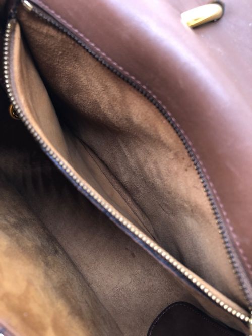 DELVAUX（デルヴォー）DELVAUX (デルヴォー) 2WAYショルダーバッグ ブラウン サイズ:-の古着・服飾アイテム