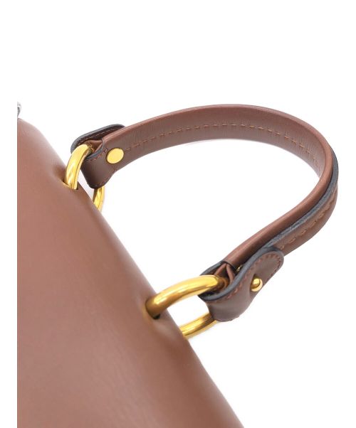 DELVAUX（デルヴォー）DELVAUX (デルヴォー) 2WAYショルダーバッグ ブラウン サイズ:-の古着・服飾アイテム