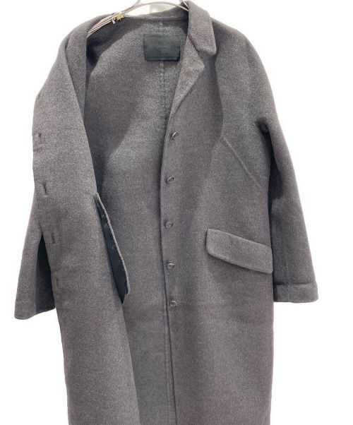 PRADA（プラダ）PRADA (プラダ) チェスターコート グレー サイズ:40の古着・服飾アイテム