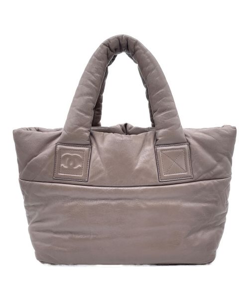 CHANEL（シャネル）CHANEL (シャネル) トートバッグ グレージュ サイズ:-の古着・服飾アイテム