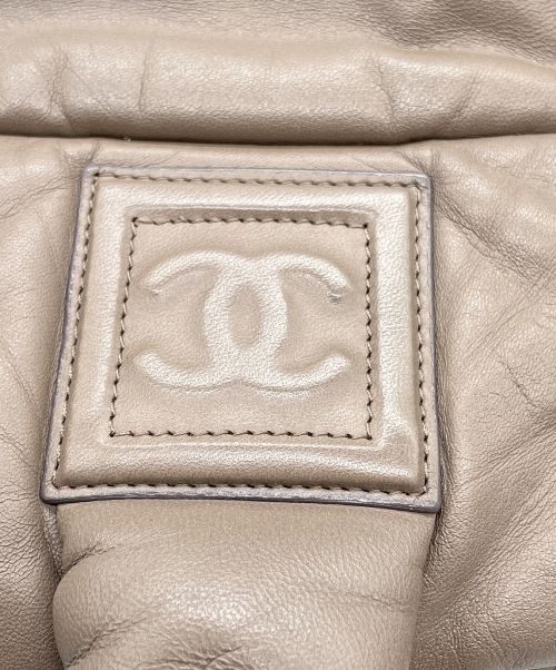 CHANEL（シャネル）CHANEL (シャネル) トートバッグ グレージュ サイズ:-の古着・服飾アイテム