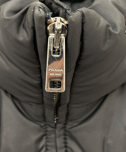 PRADA（プラダ）PRADA (プラダ) ダウンジャケット ブラック サイズ:38の古着・服飾アイテム