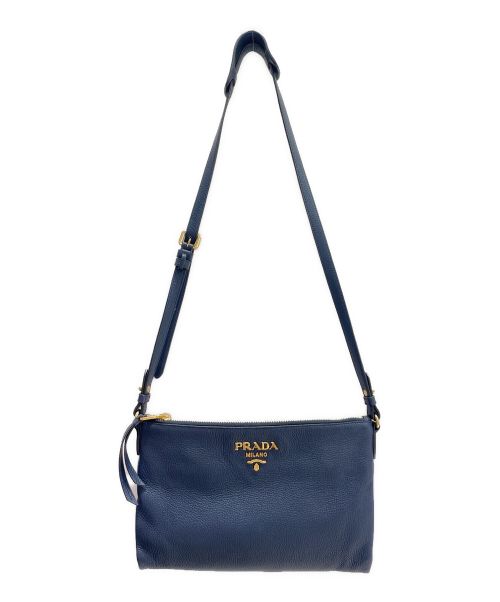 PRADA（プラダ）PRADA (プラダ) ショルダーバッグ ネイビー サイズ:-の古着・服飾アイテム