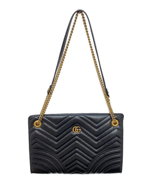 GUCCI（グッチ）GUCCI (グッチ) ショルダーバッグ ブラック サイズ:-の古着・服飾アイテム