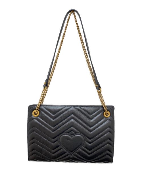 GUCCI（グッチ）GUCCI (グッチ) ショルダーバッグ ブラック サイズ:-の古着・服飾アイテム
