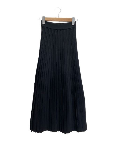 BALENCIAGA（バレンシアガ）BALENCIAGA (バレンシアガ) ビスコースプリーツスカート ブラック サイズ:Sの古着・服飾アイテム