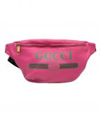 GUCCIグッチ）の古着「バムバッグ」｜ピンク