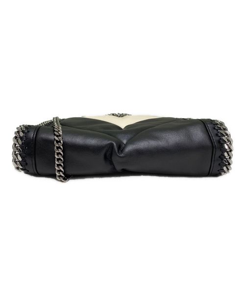 STELLA McCARTNEY（ステラマッカートニー）STELLA McCARTNEY (ステラマッカートニー) ファラベラバイカラーミニトートバッグ ブラック×アイボリー サイズ:ミニの古着・服飾アイテム