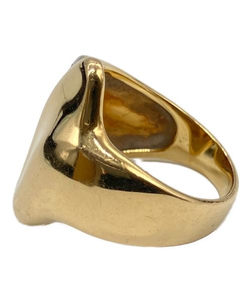 NO BRAND JEWELRY（ノーブランドジュエリー）NO BRAND JEWELRY (ノーブランドジュエリー) K18プラチナダイヤモンドデザインリング サイズ:12号の古着・服飾アイテム
