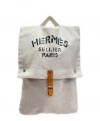 HERMESエルメス）の古着「バギーバゲッジ」｜ベージュ