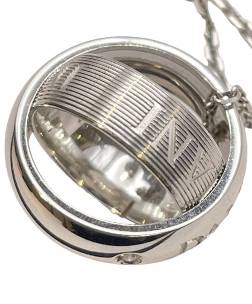 DAMIANI（ダミアーニ）DAMIANI (ダミアーニ) ダブルリングサークルネックレス サイズ:-の古着・服飾アイテム