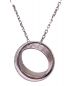 DAMIANI（ダミアーニ）の古着「ダブルリングサークルネックレス」