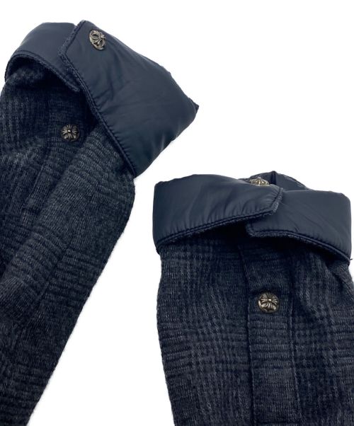 CHROME HEARTS（クロムハーツ）CHROME HEARTS (クロムハーツ) リバーシブルシャツ グレー サイズ:Lの古着・服飾アイテム