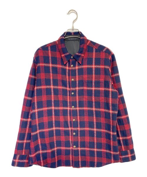 CHROME HEARTS（クロムハーツ）CHROME HEARTS (クロムハーツ) リバーシブルシャツ レッド サイズ:Lの古着・服飾アイテム