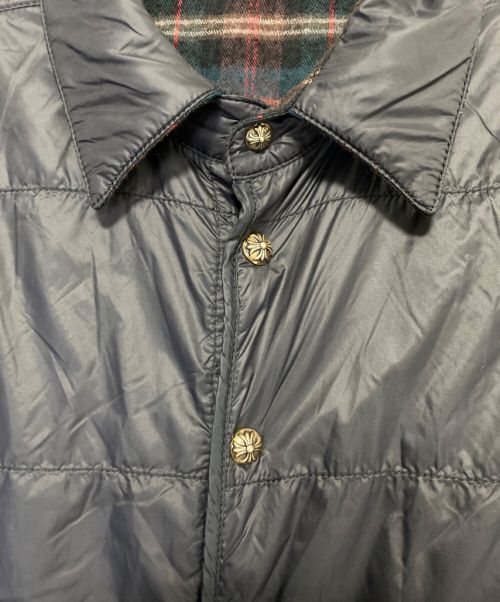 CHROME HEARTS（クロムハーツ）CHROME HEARTS (クロムハーツ) リバーシブルシャツ グリーン サイズ:Lの古着・服飾アイテム