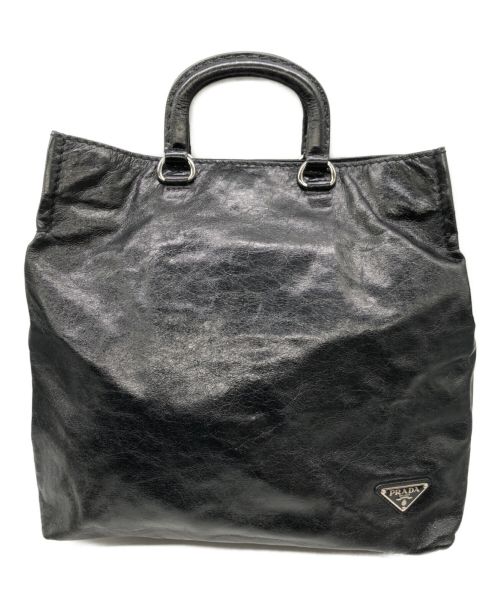 PRADA（プラダ）PRADA (プラダ) 2WAYバッグ ブラック サイズ:-の古着・服飾アイテム