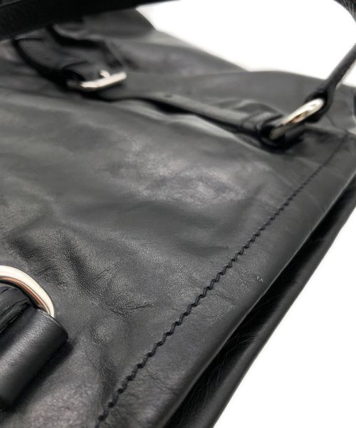 PRADA（プラダ）PRADA (プラダ) レザートートバッグ ブラック サイズ:-の古着・服飾アイテム