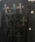 中古・古着 CHROME HEARTS (クロムハーツ) ヴァーシティジャケット ブラック サイズ:L：828000円