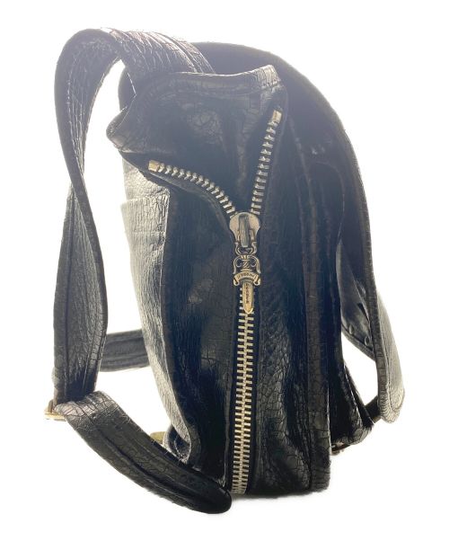 CHROME HEARTS（クロムハーツ）CHROME HEARTS (クロムハーツ) ダガージップガンスリンガーメッセンジャーバッグ ブラック サイズ:-の古着・服飾アイテム