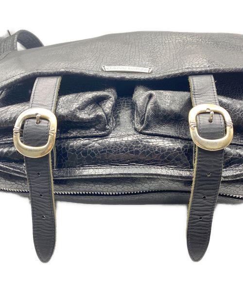 CHROME HEARTS（クロムハーツ）CHROME HEARTS (クロムハーツ) ダガージップガンスリンガーメッセンジャーバッグ ブラック サイズ:-の古着・服飾アイテム