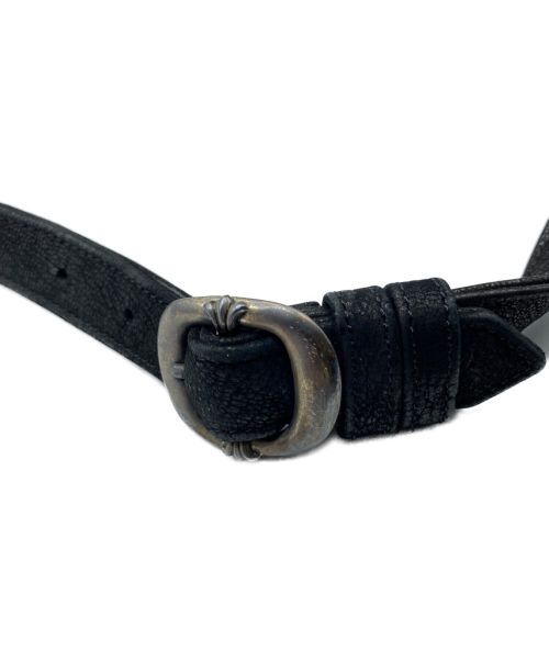 CHROME HEARTS（クロムハーツ）CHROME HEARTS (クロムハーツ) スリンガー レザー ショルダーバッグ ブラック サイズ:-の古着・服飾アイテム