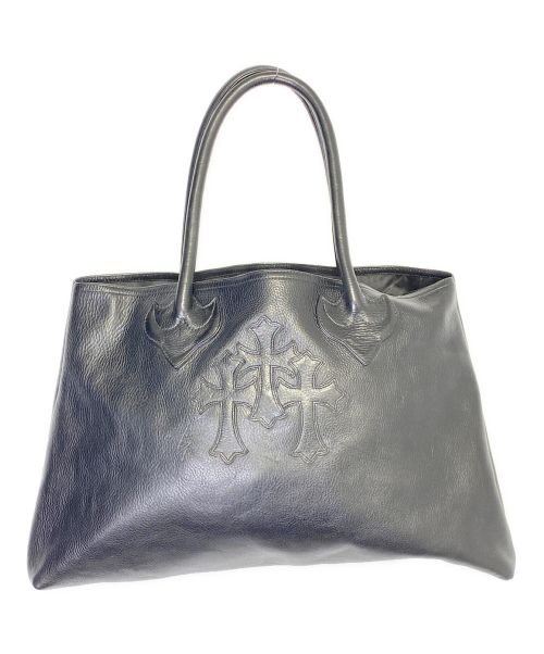 CHROME HEARTS（クロムハーツ）CHROME HEARTS (クロムハーツ) トートバッグ ブラック サイズ:-の古着・服飾アイテム
