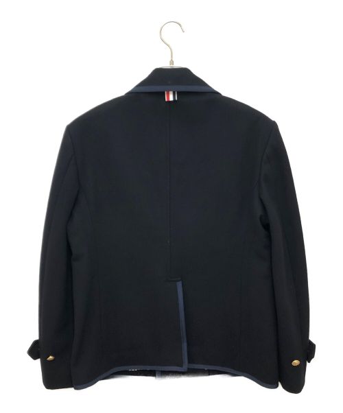 Thom Browne（トムブラウン）Thom Browne (トムブラウン) ウールカシミアPコート ネイビー サイズ:3の古着・服飾アイテム
