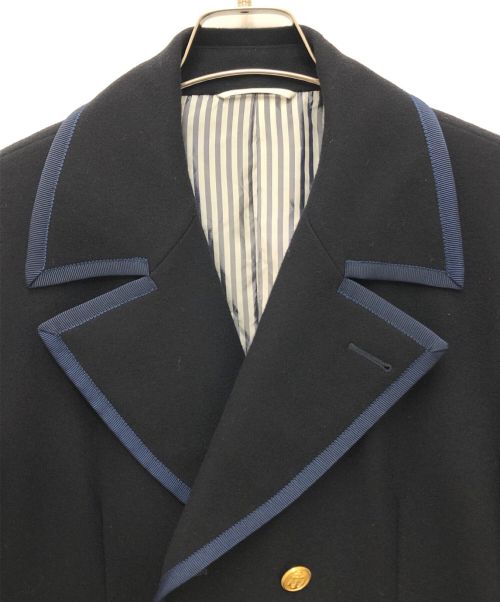 Thom Browne（トムブラウン）Thom Browne (トムブラウン) ウールカシミアPコート ネイビー サイズ:3の古着・服飾アイテム