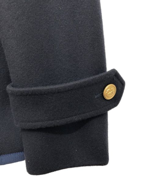 Thom Browne（トムブラウン）Thom Browne (トムブラウン) ウールカシミアPコート ネイビー サイズ:3の古着・服飾アイテム