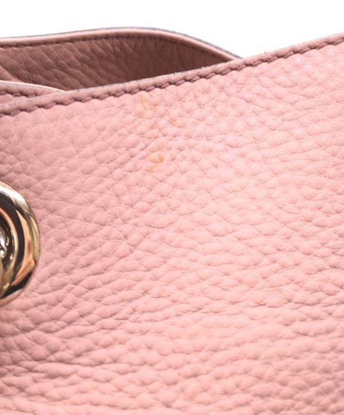 GUCCI（グッチ）GUCCI (グッチ) チェーンショルダーバッグ ライトピンク サイズ:-の古着・服飾アイテム