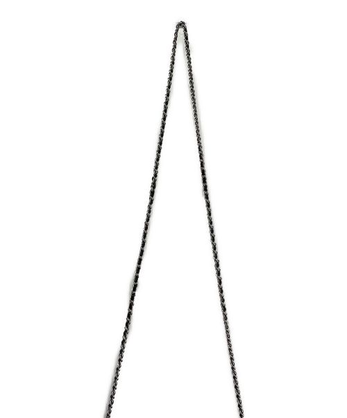 CHANEL（シャネル）CHANEL (シャネル) パテントチェーンウォレット ブラック サイズ:-の古着・服飾アイテム