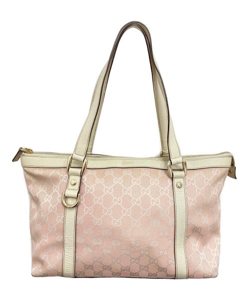GUCCI（グッチ）GUCCI (グッチ) トートバッグ ピンク サイズ:-の古着・服飾アイテム