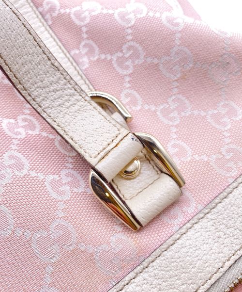 GUCCI（グッチ）GUCCI (グッチ) トートバッグ ピンク サイズ:-の古着・服飾アイテム