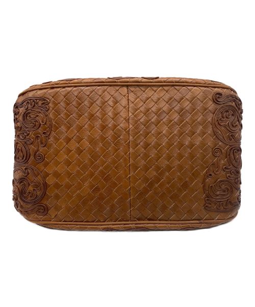 BOTTEGA VENETA（ボッテガベネタ）BOTTEGA VENETA (ボッテガベネタ) チェーンショルダーバッグ ブラウン サイズ:-の古着・服飾アイテム