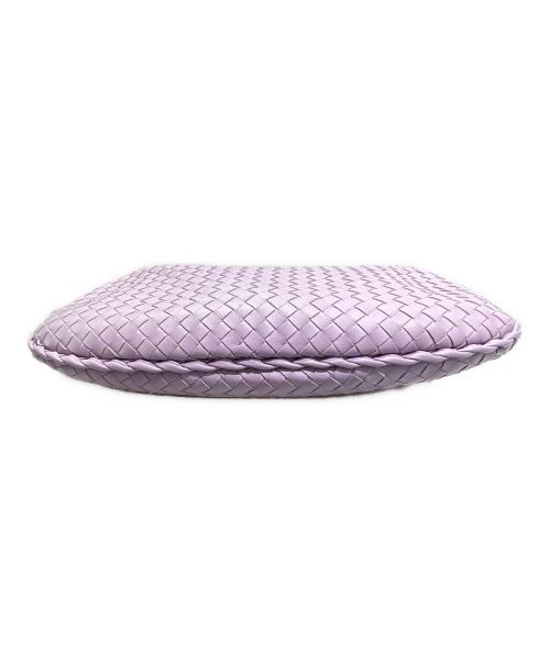 BOTTEGA VENETA（ボッテガベネタ）BOTTEGA VENETA (ボッテガベネタ) イントレチャートショルダーバッグ ラベンダーの古着・服飾アイテム