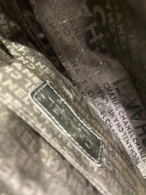 CHANEL（シャネル）CHANEL (シャネル) ツイードチェーンショルダーバッグ ネイビー サイズ:-の古着・服飾アイテム