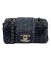 CHANEL（シャネル）の古着「ツイードチェーンショルダーバッグ」｜ネイビー