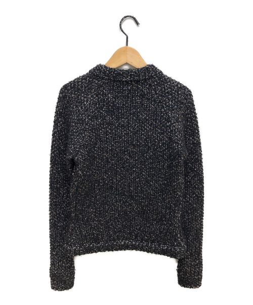 CHANEL（シャネル）CHANEL (シャネル) ニットジャケット ブラック サイズ:38の古着・服飾アイテム