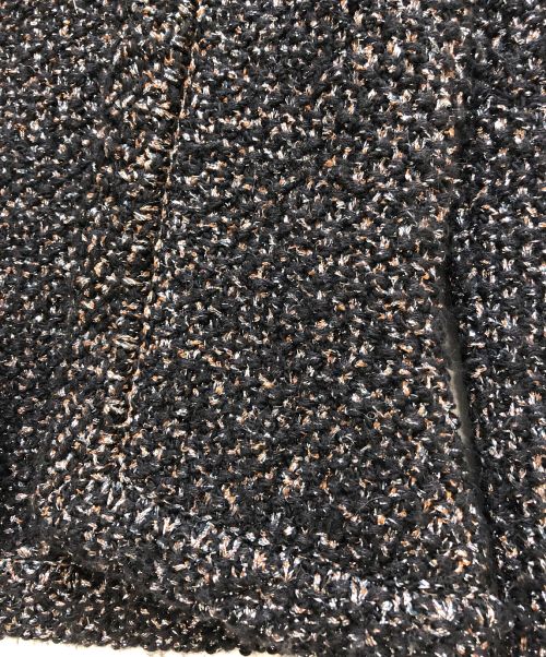 CHANEL（シャネル）CHANEL (シャネル) ニットジャケット ブラック サイズ:38の古着・服飾アイテム