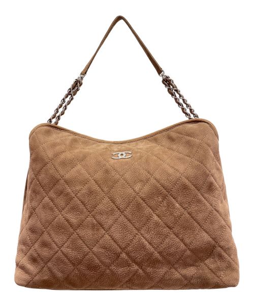 CHANEL（シャネル）CHANEL (シャネル) チェーンワンSトルダーショルダーバッグ ブラウン サイズ:-の古着・服飾アイテム