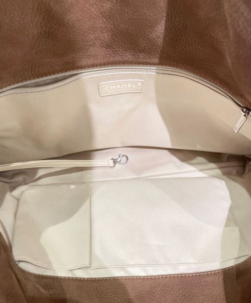 CHANEL（シャネル）CHANEL (シャネル) チェーンワンSトルダーショルダーバッグ ブラウン サイズ:-の古着・服飾アイテム
