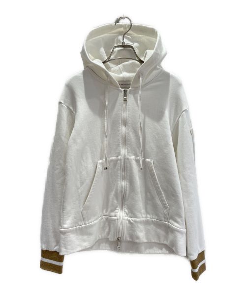 MONCLER（モンクレール）MONCLER (モンクレール) MAGILIA CARDIGAN ホワイト サイズ:Sの古着・服飾アイテム