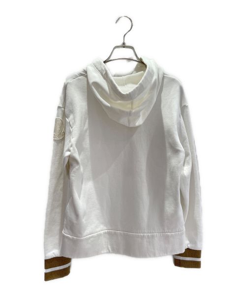MONCLER（モンクレール）MONCLER (モンクレール) MAGILIA CARDIGAN ホワイト サイズ:Sの古着・服飾アイテム
