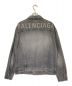 BALENCIAGA（バレンシアガ）の古着「LOGO DENIM JACKET」｜グレー
