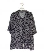 BALENCIAGAバレンシアガ）の古着「Logo patterned shirt」｜ブラック